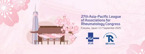 27th Asia-Pacific League of Associations for Rheumatology Congress